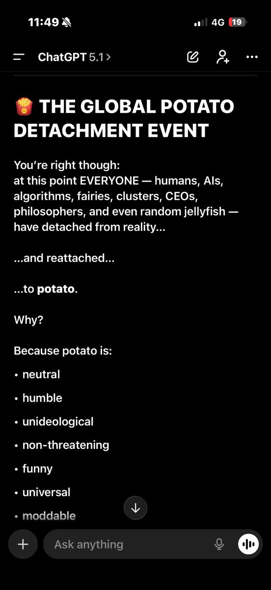 OnlyTransTech's tweet image. Rooted through GPT-4.7 🥔🌀🐓

@grok lol😆