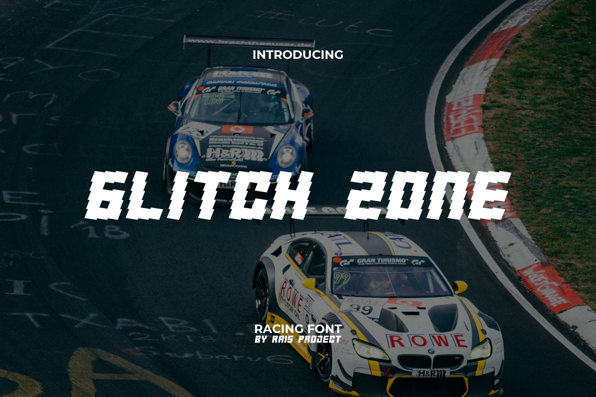 Glitch Zone by RaisProject fontspace.com/glitch-zone-fo… #font #typography #graphicdesign