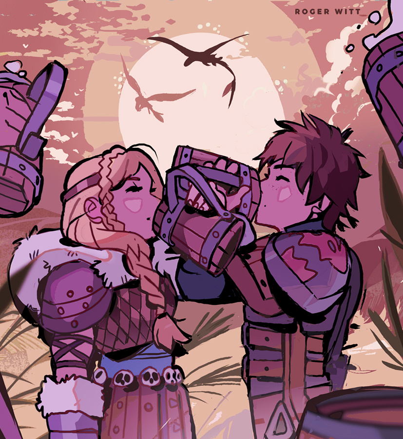 rogerwitt_'s tweet image. Use only one art to convince people to follow you!

(I can’t, but more HTTYD fanart coming soon)