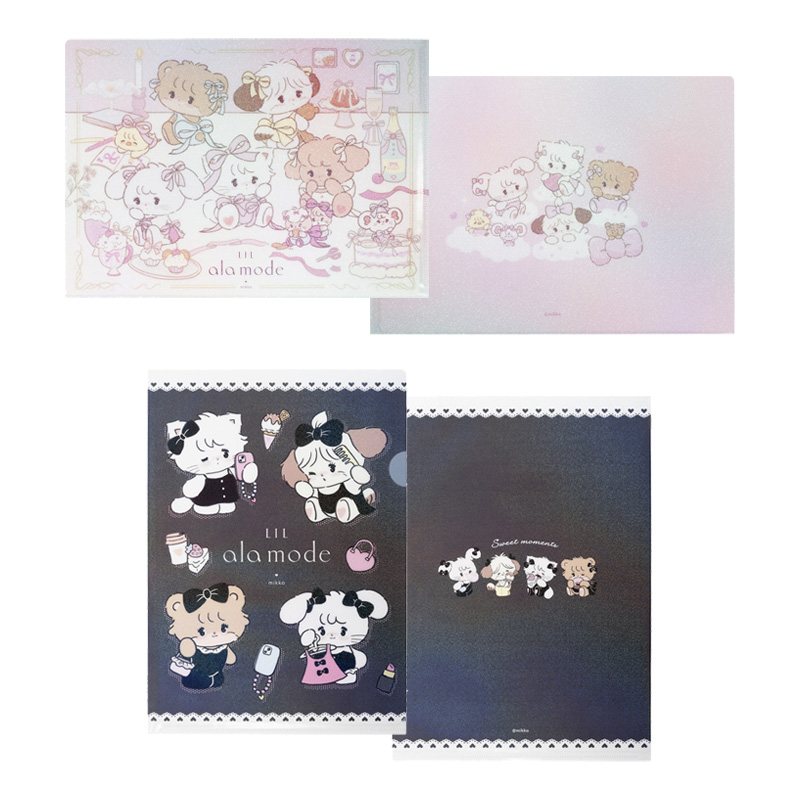 mikko Lil ala mode新品タグ付 トレカファイル moonprim Lil Ala Mode Mikko Illustrations Notebook + Memo Pad + Pouch | eBay