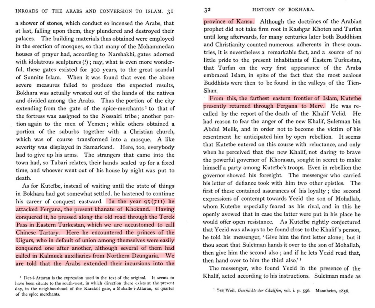 RamiAhmedovich's tweet image. اللي عايز يعرف مخ الصينيين فعلا يرجع لقصة قتيبة بن مسلم مع شوان زونغ امبراطور الصين
اما كانوا هيحاربوا بعض و وصلوا لاتفاق مشهور و غريب بينهم بس من قصة دي فعلا فن التفاوض و الذكاء و عشان كدة الصينيين تجار شطرين
