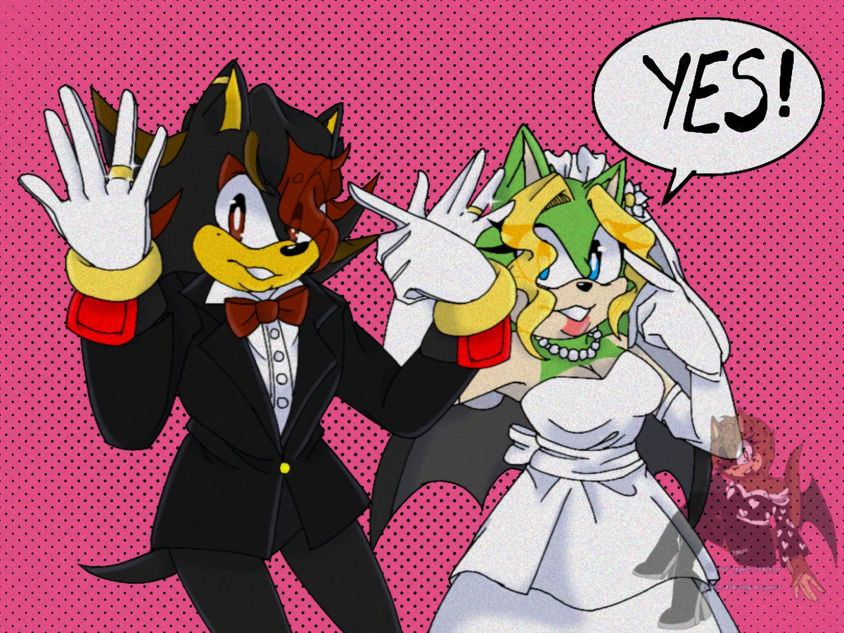 XxMamiCocoXx's tweet image. He asked her and she said yes 🦇🦔💍
Do not repost, trace, repost or claim the drawing as yours #discothecatofficaldraws #SonicTheHedeghog #sonicocs #DigitalArtist