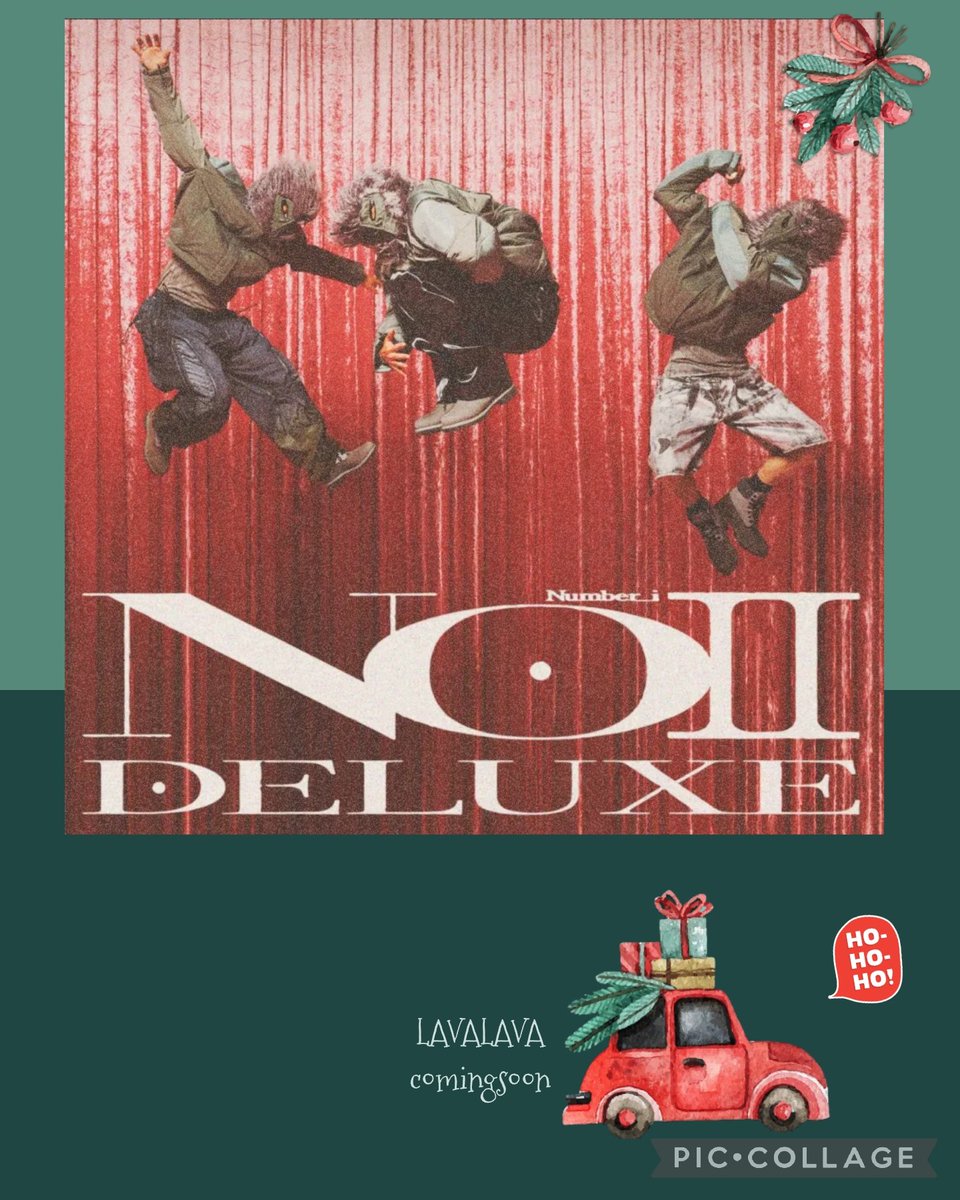 デラックス盤｢No.Ⅱ (Deluxe)｣配信限定リリース🎊#LAVALAVA
耳から離れない3人の心地よいサウンドとノリノリ🙌リズム🎶
LAVA
LAVALAVA
LAVA🥰VA😍VAVA〜🤩
#Number_i からクリスマス🎁いただけた気分🎄❤️🩵💜
12/1の0:00お披露目のフルサイズ楽しみです✨
#Number_2DX
#Ni_ENDofYEAR
#LAVALAVA