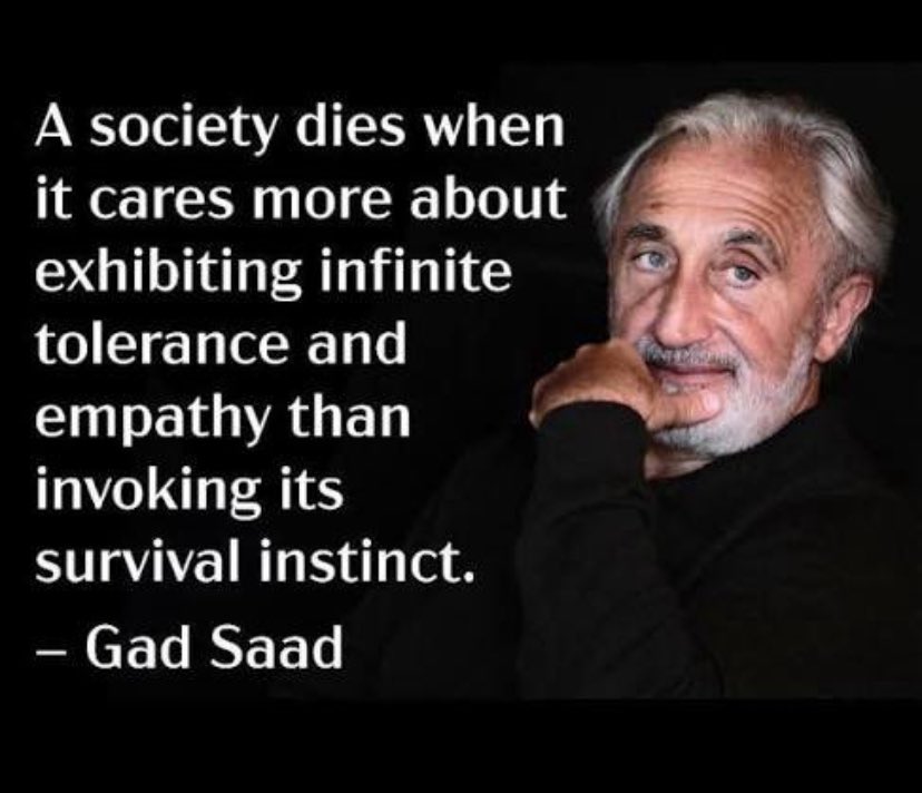 Gad Saad (@gadsaad) on Twitter photo 