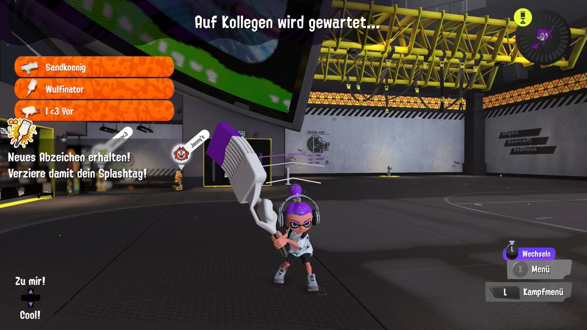 Wulfinator51's tweet photo. Sieben Sterne auf Ordnung-Kalligraf erreicht!

#Splatoon #Splatoon3 #Nintendo #NintendoSwitch2 https://t.co/geN5IFJXO8