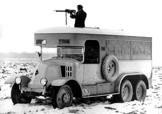French armed bus (1930s)