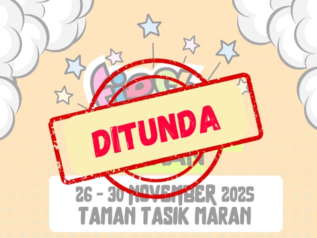 Makluman : Semua program Fiesta Tasik Maran (esports, fun run, karaoke, memasak, memancing dan ekspo makanan) adalah ditunda