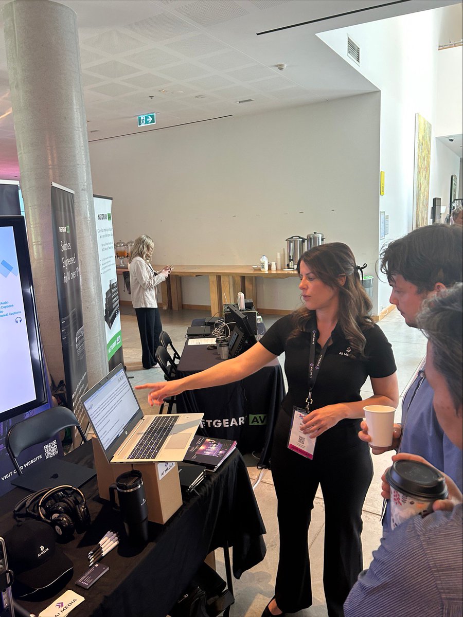 accessinclusion's tweet image. Day One at the AETM Conference 2025 is wrapped! 
It was great to have quality conversations and demonstrate LEXI Voice and LEXI AD live. Big shout-out to our team on the ground! Day Two is live - can't wait to see you today at Stand 23!

#AETM2025 #AIMedia #LEXIVoice