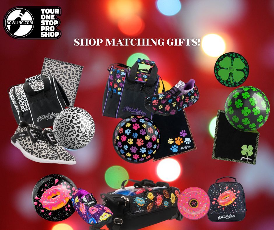 ‼️Shop matching bowling balls, bags &amp; accessories at Bowling.com! Don’t miss your chance to grab the perfect coordinated gifts for yourself or the bowler on your holiday list! 🎁🛍️