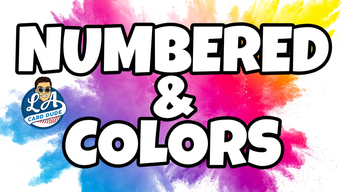LAcarddude's tweet image. Numbered and Color Cards For Sale

- All Sports, Non-Sports OK
- Re-post