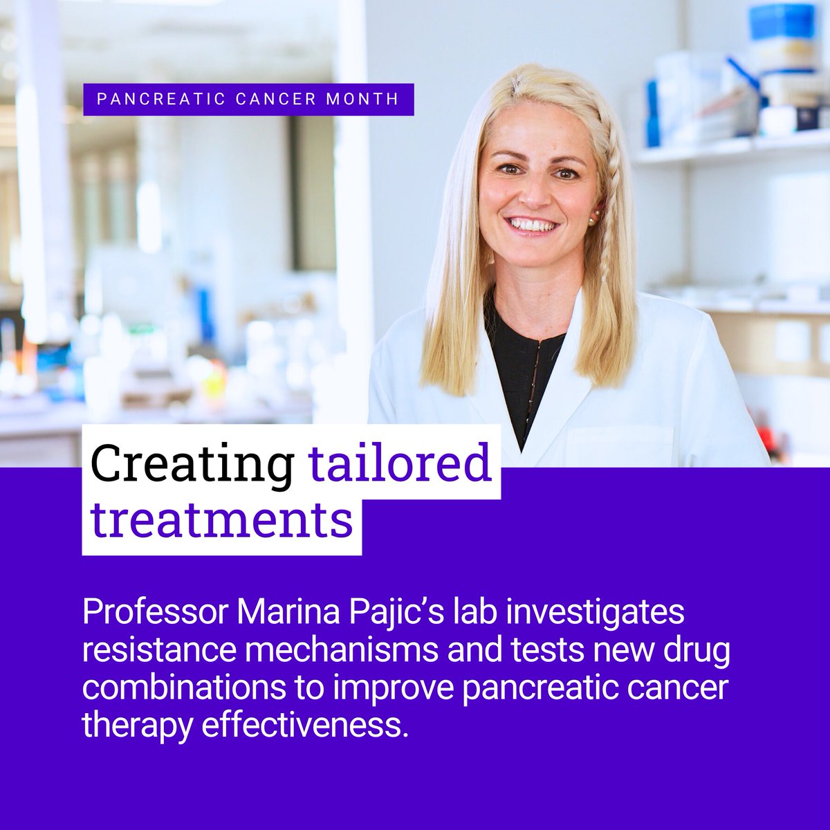 GarvanInstitute's tweet image. This Pancreatic Cancer Awareness Month: our labs bring live imaging, tumour environment expertise and resistance insights to the same urgent challenge. Their work informs each other, building understanding together. 💜
Discover our research: ow.ly/yr1l50XxiSA