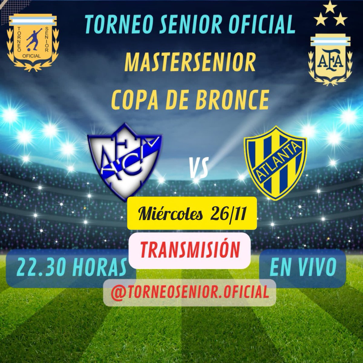 Atlanta Super Senior Oficial tweet media