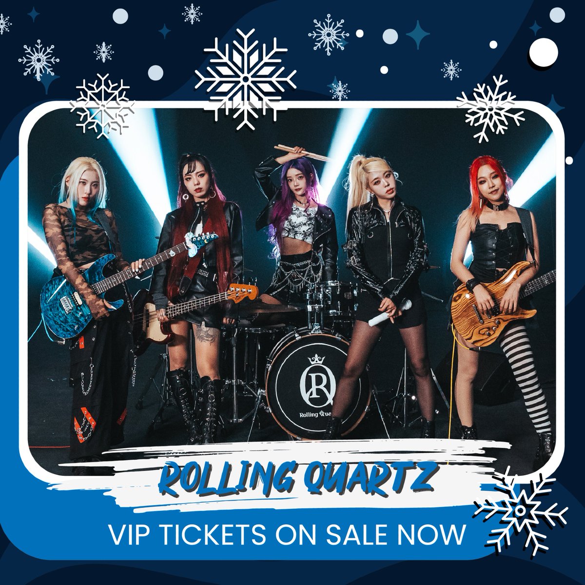 Are you ready for <a href="/Rolling_Quartz/">Rolling Quartz Official</a>? Do you crave a VIP experience with limited edition swag? Look no further! VIP tickets for Rolling Quartz are now on sale. 

Tickets include a special meet &amp; greet with autographed photo, laminate, and early concert entry.