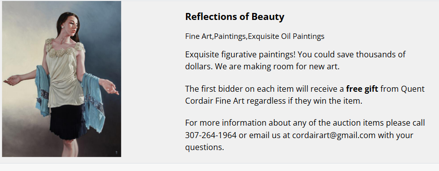 Don't miss out on this art auction. You could save 1000's of dollars on 6 beautiful paintings in our gallery. Visit auctions.cordair.com/Public
#artauction #auction