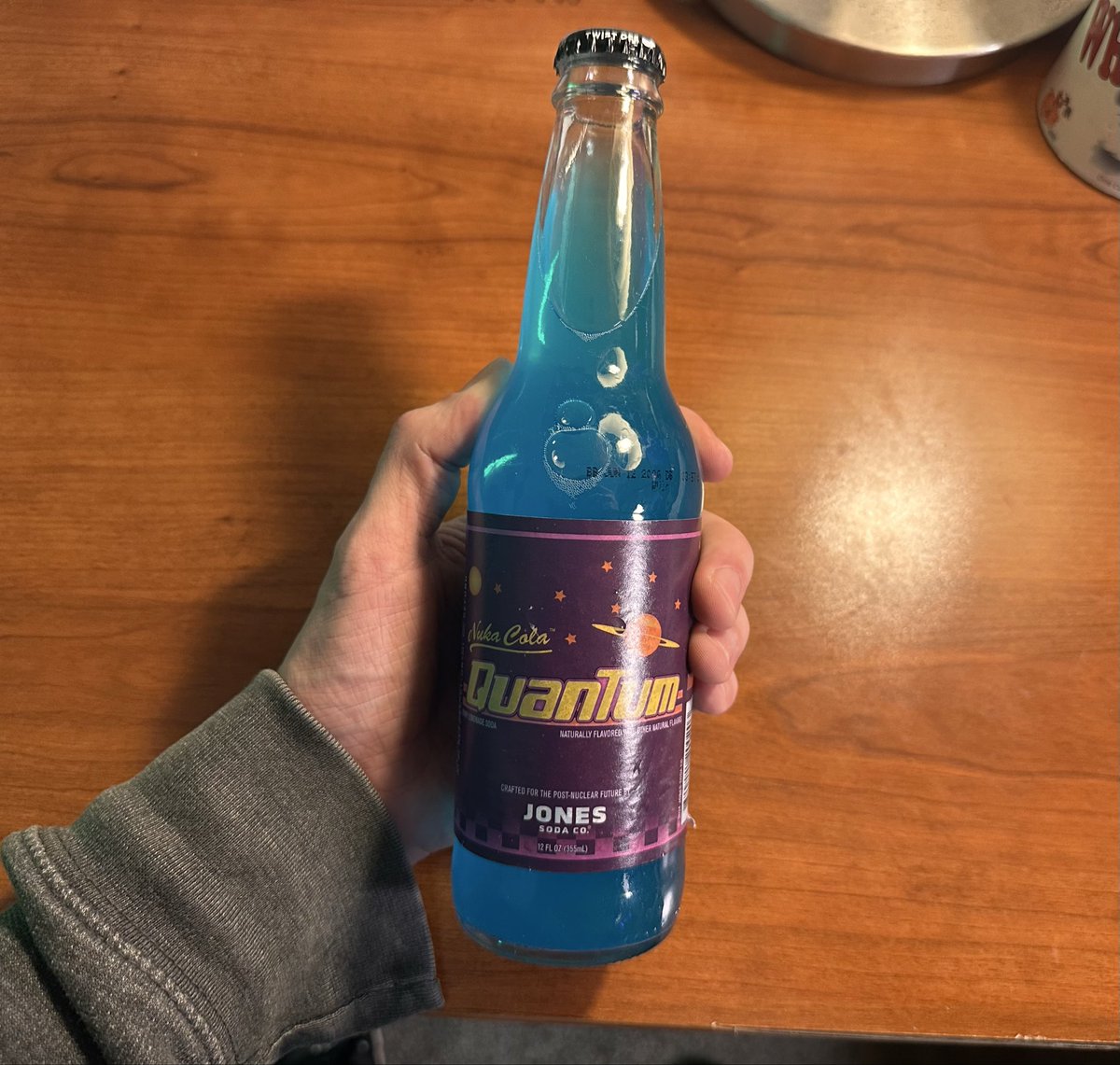 JVYZilla's tweet photo. A REAL Nuka Cola Quantum! 😁 #Fallout https://t.co/0EAYD1Lm4J