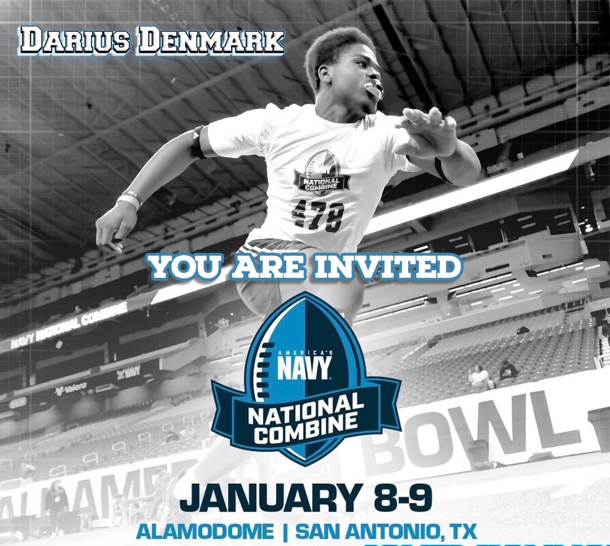 Blessed to receive a invitation to @Allamericanbowl
In texas. excited to show my skills also another opportunity to get better.
<a href="/SportzFarm/">Sportz Farm</a> <a href="/Airsportsgroup1/">Airsportsgroup</a> <a href="/CoachKuanBCE/">Cekuan James</a> <a href="/CoachRah26/">Coach Rah 🏈🎯</a>