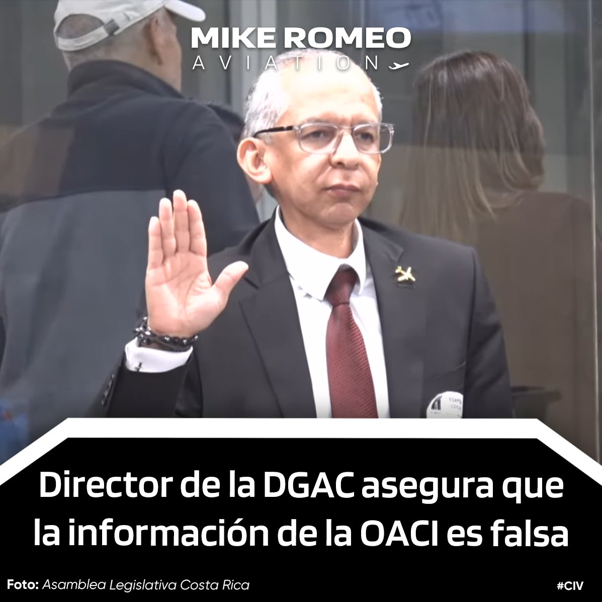 Director de la DGAC asegura que la información de la OACI es falsa

Durante su comparecencia ante la Comisión de Infraestructura del País en la Asamblea Legislativa, el director general de Aviación Civil (DGAC), Marcos Castillo, aseguró que la información suministrada por la