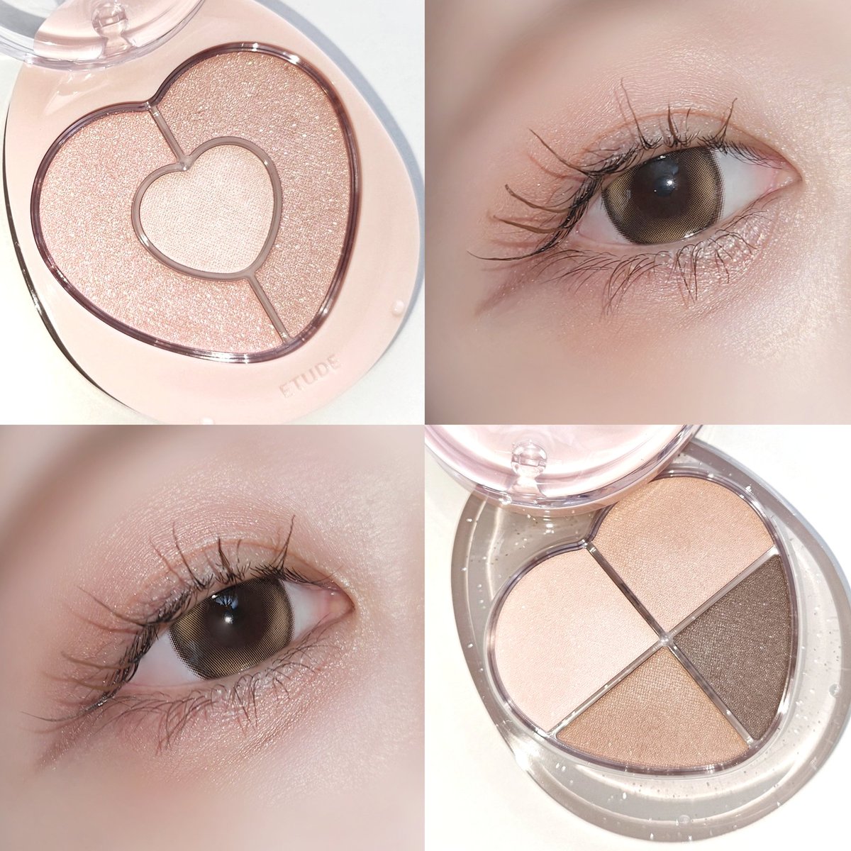 reeeen46's tweet image. ETUDE新作ぽよんアイメイカーが可愛すぎる🥹🩷2段スライド式になっていて、小さいのに7色も入ってるよ！キーチェーン付きだから持ち運びにも便利◎ソフトフィクシングティントは生すふれリップで軽やかなのにしっとり密着！恋がテーマのカラー名にも注目🫶🏻️︎💕
[PR] @etudejapan 
#ETUDE #エチュード