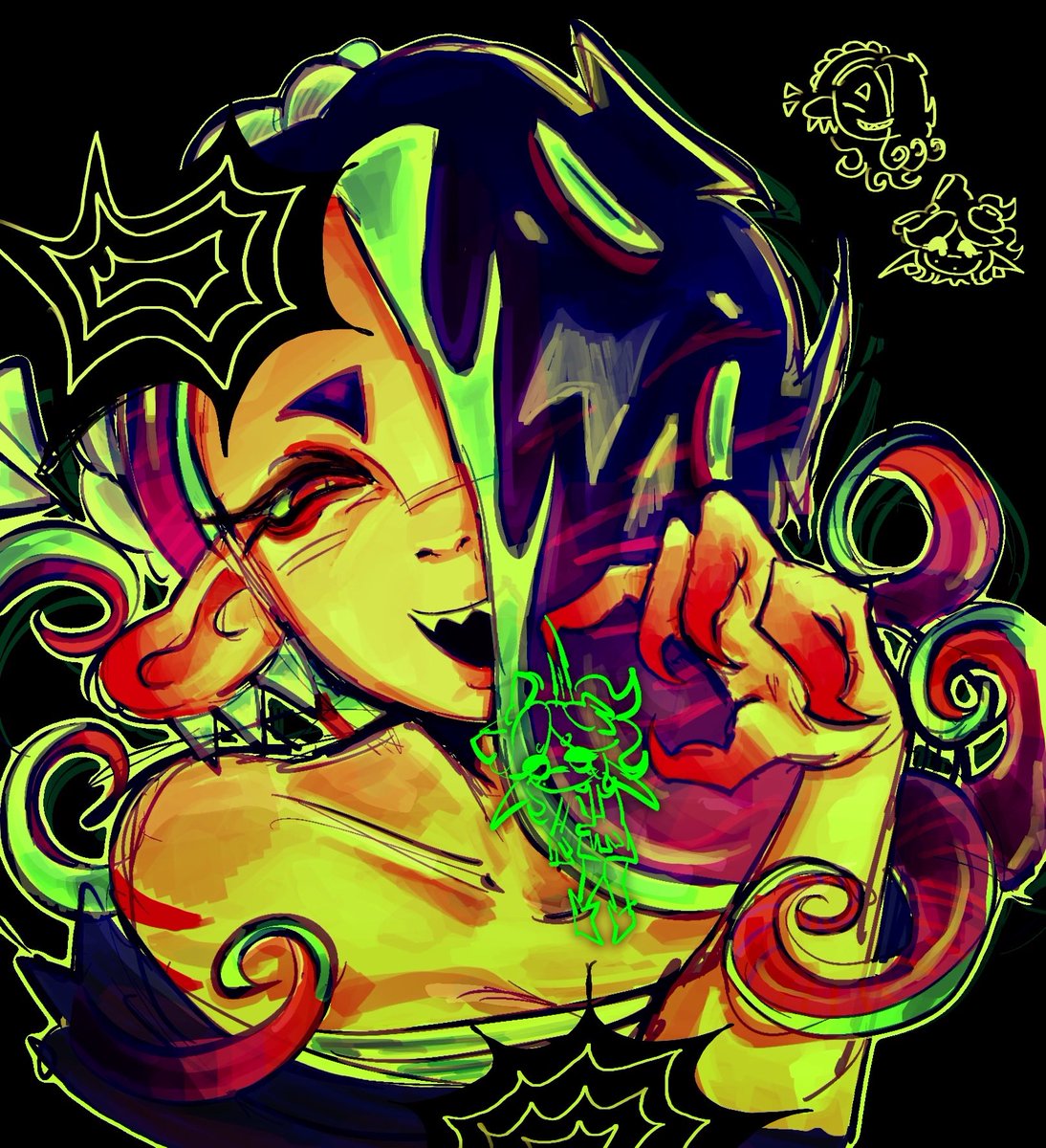 Clueless_Art1's tweet photo. it is the 26th it is my birthday!!! anyways thing i drew https://t.co/xhtbzcY0VP