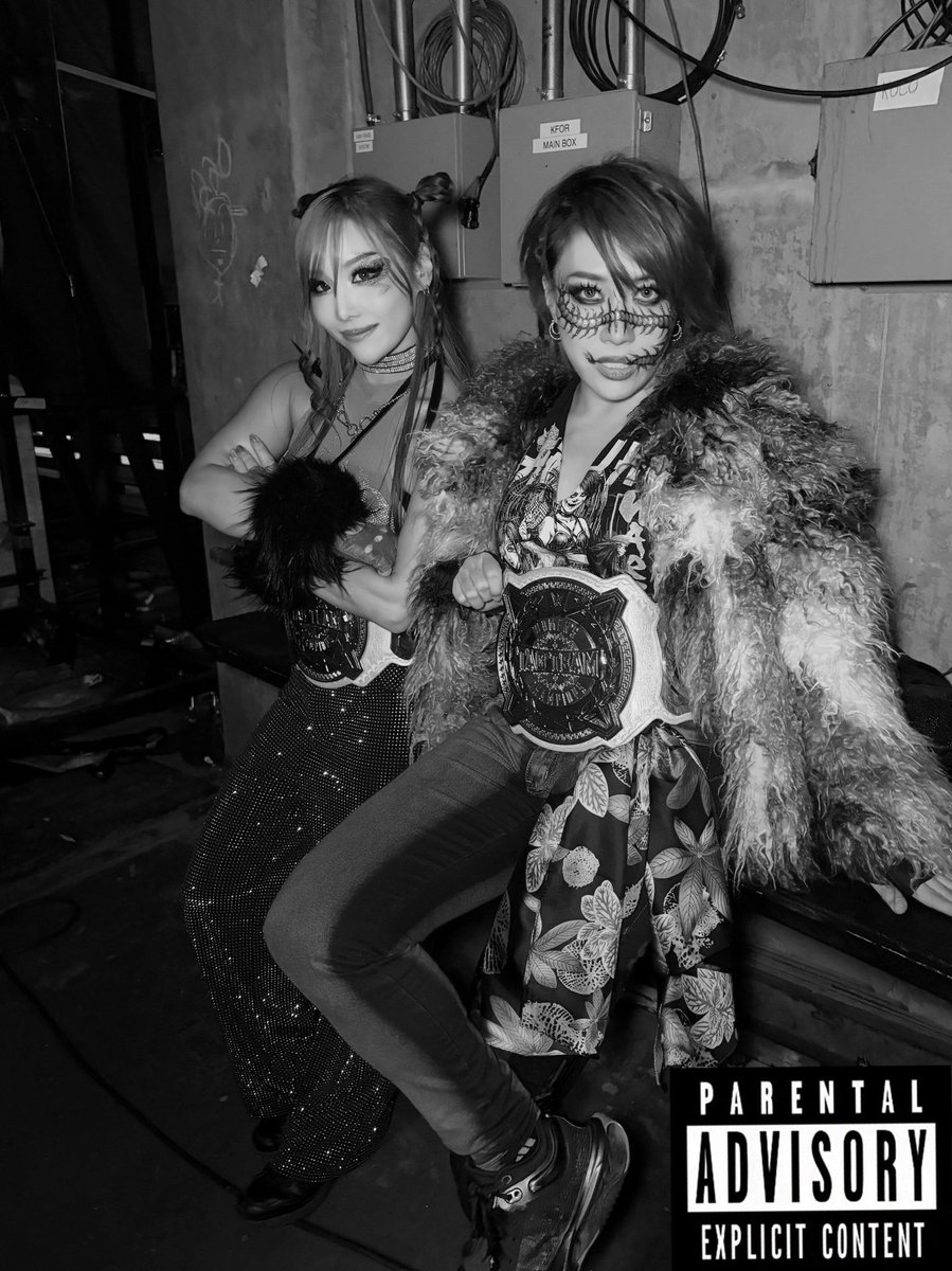 KairisVoyage's tweet image. The coolest tag team of all time 😮‍💨

@KAIRI_official @WWEAsuka