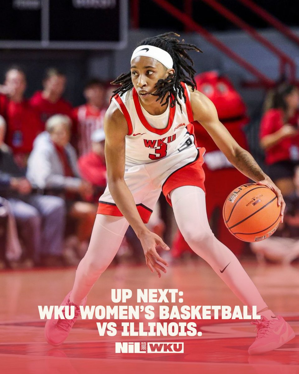 WKUNILStore's tweet image. Next up: 

Shop Women’s Basketball now! 
➡️ nil.store/western-kentuc…
#topsontop #wkubasketball #wku