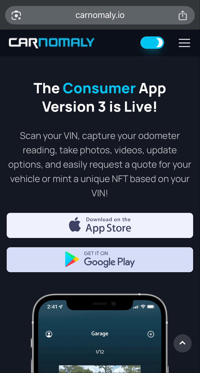 piensoporlibre's tweet image. Alex, hope you check the 🚘 vehicle App that @carnomaly has created to upload vehicle history and buy/sell cars using blockchain (and much more). Truly something new and exciting!! $CARR 🔥 

All the best.
