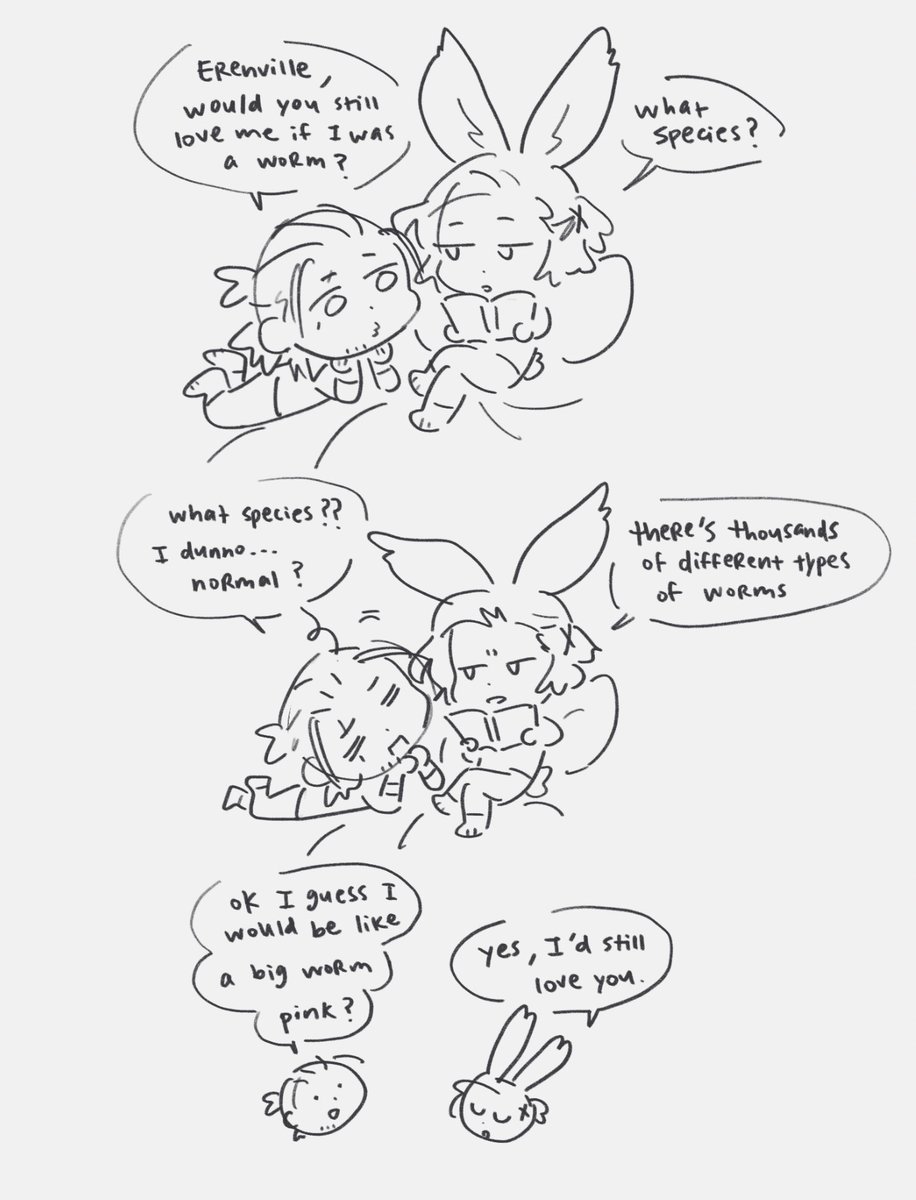 dreadwyrmtrance's tweet photo. ok i stole this from tiktok but it made me think of erenville (he wants to properly imagine his worm) https://t.co/Qrecy6Zovt