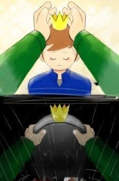 me putting the crown that kills you on jon because i hate him