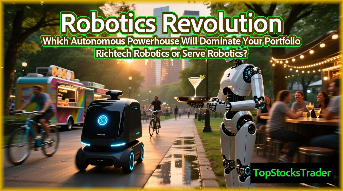 laptoptravel's tweet image. #Robotics Revolution: Which Autonomous Powerhouse Will Dominate Your Portfolio – #Richtech Robotics or #Serve Robotics? $RR $SERV
See the Report: shorturl.at/fouKa
With Our Analysis, Uncover the Hidden Edges in AI-Driven Delivery and Service Bots – Fundamentals, Charts, and…