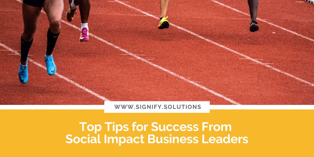 SignifySolution's tweet image. Are you a #solopreneur of a misson-driven company? Incorporate some expert advice on success from other #socent leaders to achieve your next goal. bit.ly/3ElYUYR