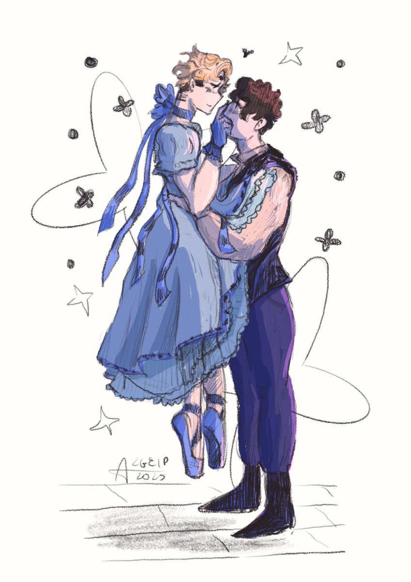 azgeip's tweet image. Ballerina Atsumu is something I can’t stop thinking about 

#sakuatsu #skts