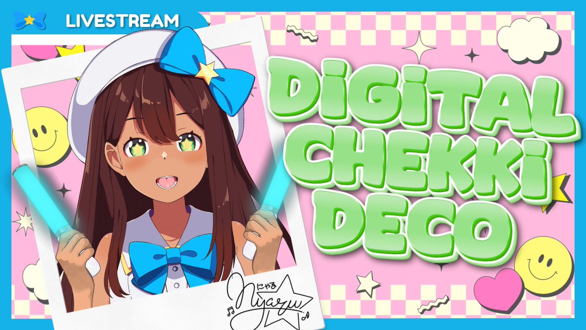 Digital idol chekkis from a digital idol 📸
⏰3 PM PT | 6 PM ET
