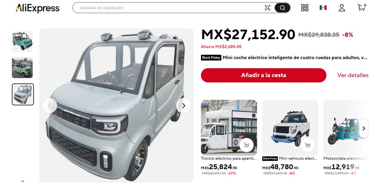 Alguien me compra un auto de Aliexpress?