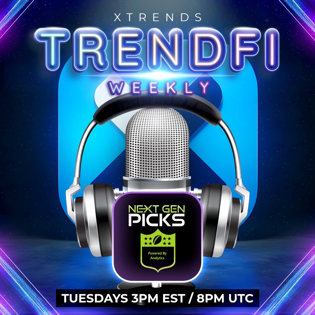 Xtrends_Ai's tweet image. Tonight we connect TrendFi flow with sports picks.

NextGenPicks rolls in on an 11–2 heater breaking down how they read games like we read charts.
Momentum, analytics, and alpha. Pull up.