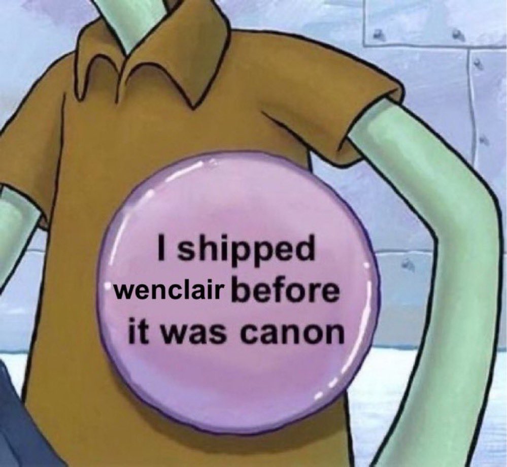 esinclaires's tweet image. anyways wenclair endgame
