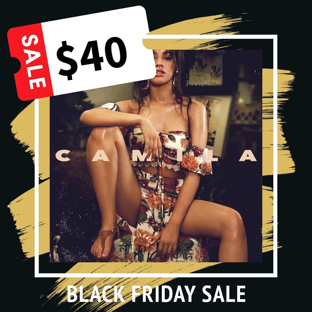 TLRStoreCol's tweet image. Discografía Camila Cabello hasta con el 50 % de descuento! #tlrfansstorecol #blackfriday #camilacabello
