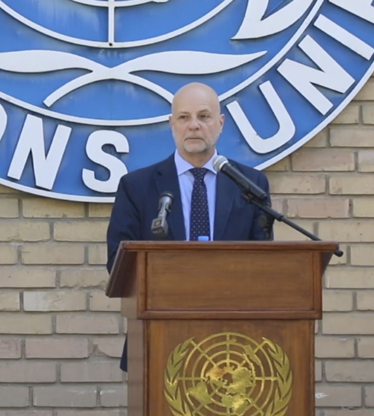 georgetownsfs's tweet image. Meet @claudio_cordone (MAAS’84, @UNIraq), whose Arab Studies training launched a 40+ year career in diplomacy. He shares his MAAS journey, career insights &amp;amp; advice for future Arab Studies students. Celebrating 50 years of @ccasGU! #CCAS50

Read more: bit.ly/4rjjDDV