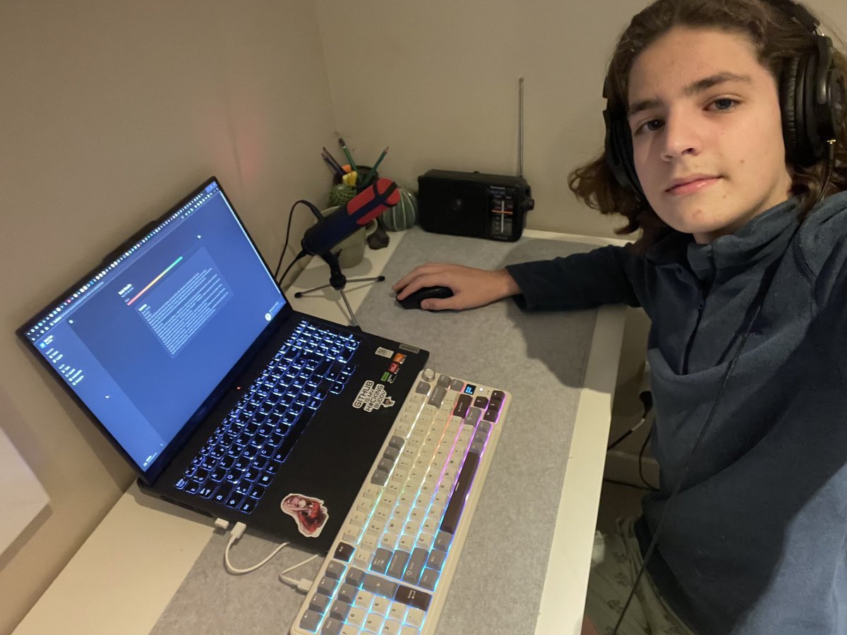 ai_dev_at_14's tweet image. everything feels like a hobby when building something cool