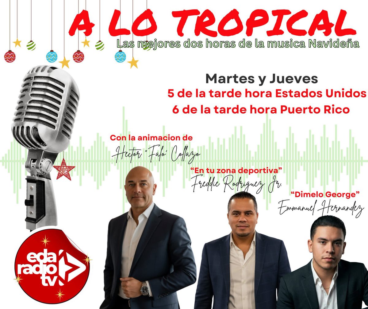 ALoTropical's tweet photo. Está semana en A Lo Tropical https://t.co/oXySADr35R