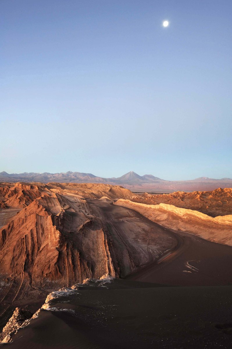 Blue_Parallel's tweet image. The Atacama Desert in Northern Chile is the world’s driest non-polar desert, known for its red rock valleys, salt flats, and unique wildlife. With its clear skies, it’s a top destination for private vineyard tours and guided astronomy sessions. zurl.co/Iqibr