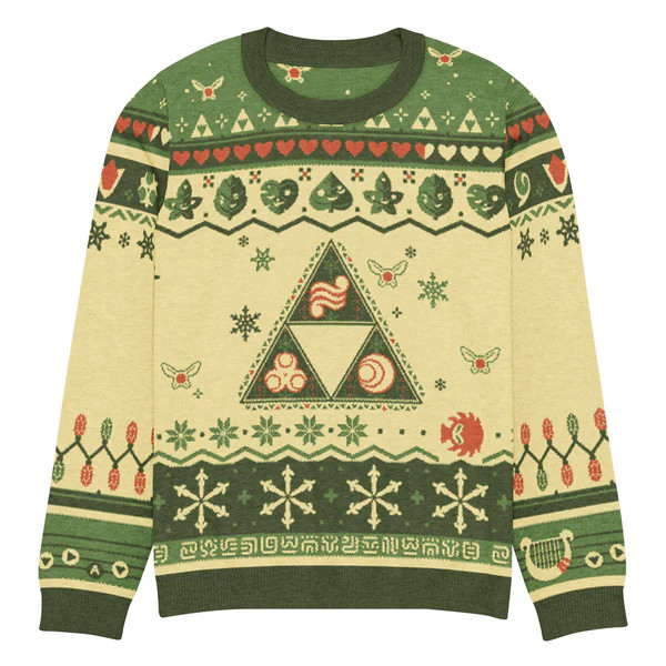 IT'S A ZELDATHON MIRACLE!

Spread holiday cheer while rocking The Festive Spirits and/or Tri Festive Spirits sweaters by <a href="/_Daeyumi_/">Dae 💫✨</a> and <a href="/Sixelona/">🌈 Sixelona - NOW ON BSKY - sixelona.bsky.social</a> 

Support Zeldathon and pick these up TODAY from our friends over at <a href="/tantrummerch/">TantrumMerch.com</a>

Zeldathon.com/store