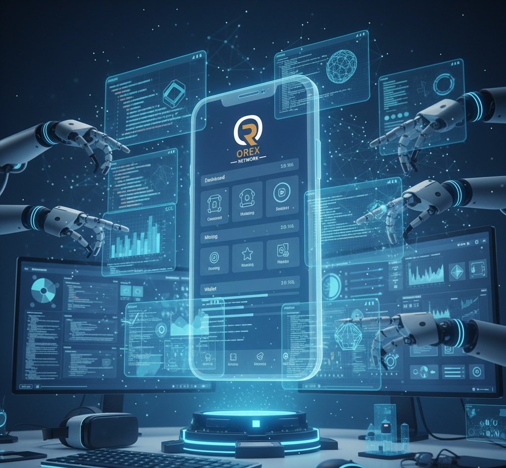 Orexnetwork's tweet image. Innovation in progress! Our dedicated team is working hard to develop the OREX NETWORK app. Get ready for something amazing! ✨ #OREXNETWORK #AppDev #ComingSoon