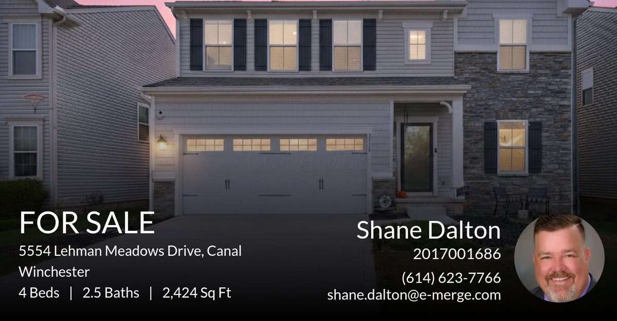 shane_Realtor's tweet photo. Looking for a new home? This listing could be the one! Please don't hesitate to reach out with any questions! You can reach me at (614) 623-7766. https://t.co/kCrTMxotC4 https://t.co/Pd7c0Cb4qK