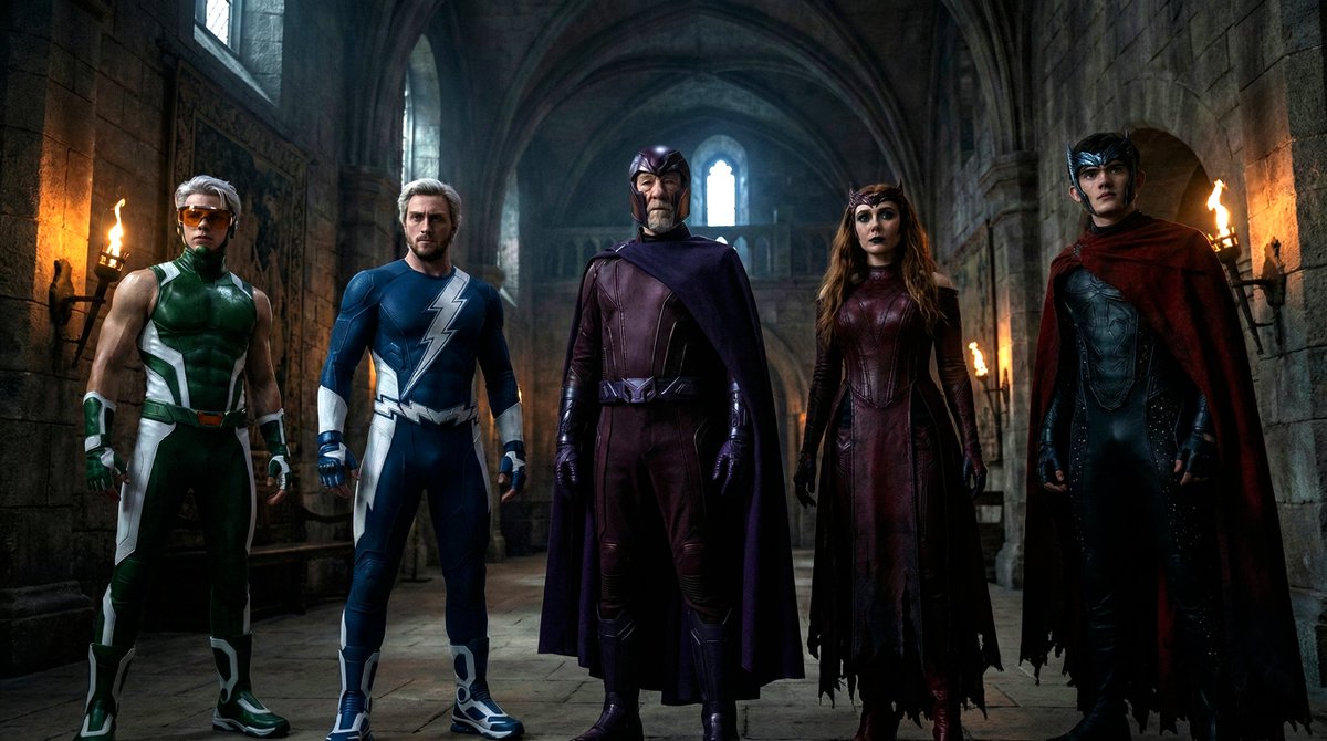 FellaOutsta's tweet image. What if Secret Wars brought the Maximoff family together?

#Speed #Quicksilver #Magneto #ScarletWitch #Wiccan