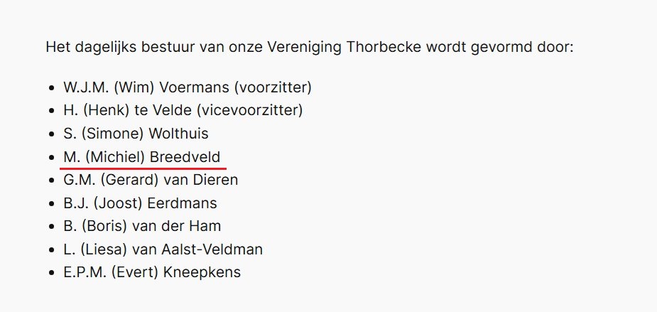 eenblikopdenos's tweet image. Rob Jetten won de #Thorbeckeprijs. Een jury bepaalt wie die prijs krijgt en het zal verder allemaal wel. 🥱 De vereniging die de prijs uitreikt heeft ook een dagelijks bestuur. Daarin zit een politiek verslaggever van de @NOS. Ongepast! Toch? 🤔 #klef #OuweJongensKrentenbrood