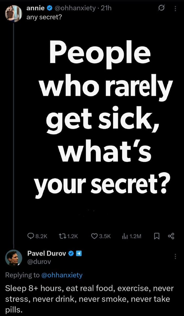 Definitely Agree With <a href="/durov/">Pavel Durov</a>