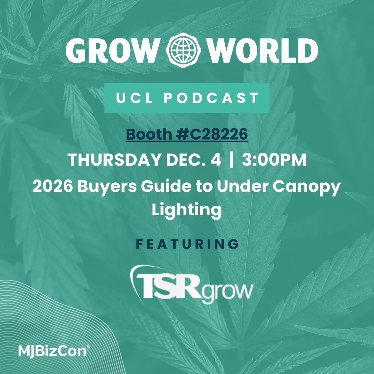 growworldag's tweet photo. 2026 Buyers Guide to Under-Canopy Lighting

Choosing the right under-canopy lighting can make or break your yield strategy — and we’re breaking it all down with one of the leaders in the space.

Come and meet them! https://t.co/JqWuu6LUHn