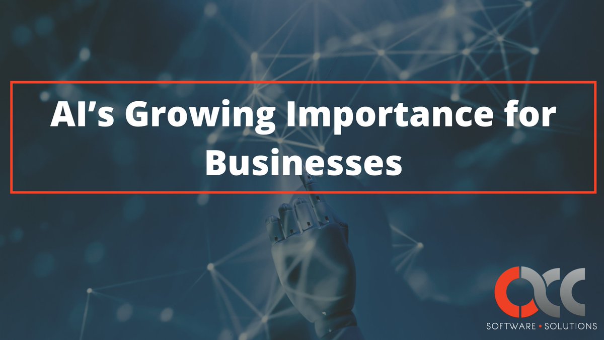 ACC_Software's tweet image. AI is no longer just a buzzword, it&apos;s a game changer for businesses. From automating tasks to providing insights, AI is helping companies stay ahead in today&apos;s fast-paced market.

4acc.com/article/ais-im…

#ERPSoftware #BusinessSolutions #AcumaticaPartner #Sage100Partner #ERP #AI