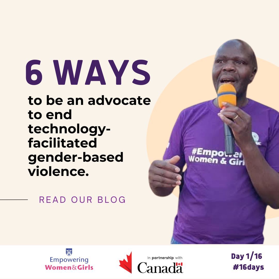 EWG_23's tweet image. Technology plays an increasingly powerful role in our lives and with it comes new risks for women and girls. We are sharing 6 starting actions to be an advocate to end technology-facilitated gender-based violence. #16days

💡 Read our blog post: buff.ly/AkRCGLZ↗