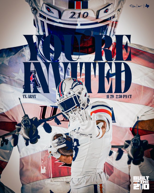 🟠🔵⚪️ Thank you for the Invite!! #BirdsUp 🤙🏾🤙🏾🤙🏾 <a href="/UTSAFTBL/">UTSA Football 🏈</a>